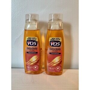 (2) Alberto VO5 Shampoo Extra Body Volumizing Collagen 2 Pack 16.9oz Jumbo Value